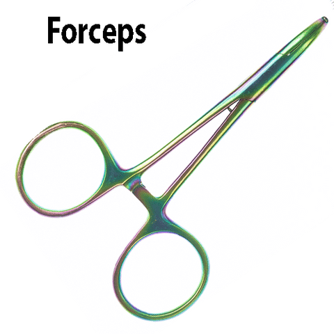 Forceps 4.5" (curved or straight)