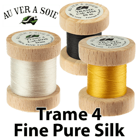 Ephemera TRAME 14/0 Flat Silk Au Ver á Soie