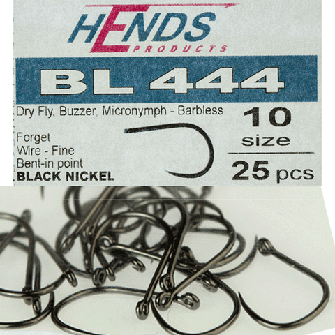 Hends BL 444 Barbless Hooks