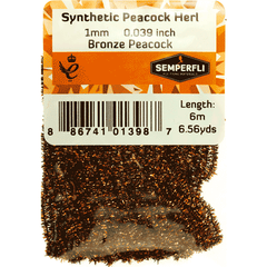 Semperfli Synthetic Peacock Herl Bronze 1m